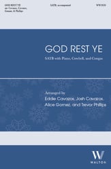God Rest Ye SATB choral sheet music cover